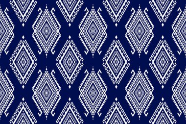 Kumaş Aztek desenli arka plan. Geleneksel geometrik etnik doğulu kusursuz desen. Meksika usulü. Duvar kağıdı, illüstrasyon, kumaş, giysi, halı, tekstil, batik, nakış için tasarım.