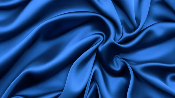 Vibrant Royal Blue Satin Cloth with Luxurious Texture