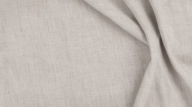 Yumuşak Katlı Gri desenli Keten Kumaş