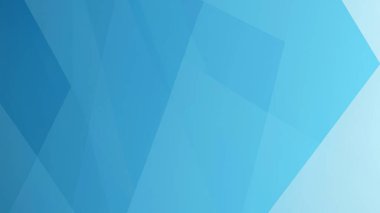 Mavi Geometrik Üçgen Soyut Arkaplan Tasarımı