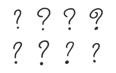 Sketch Soru İşaretleri Şeffaf PNG Koleksiyonu