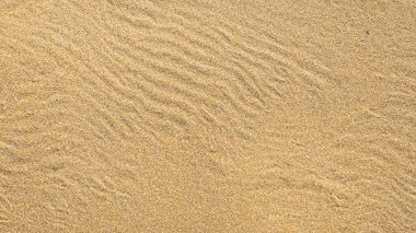 Yumuşak Kumlu Düzensiz Doku İnce Güneş Işığı Dalgalanmaları Üst Görünüm