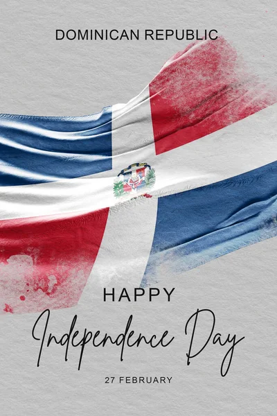 Dominican Republic Independence day banner, Social Media Design Template