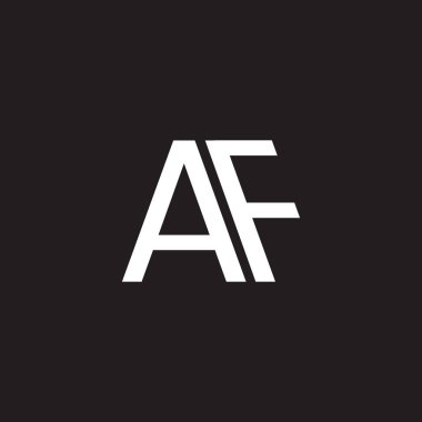 Siyah ve beyaz bir logo.