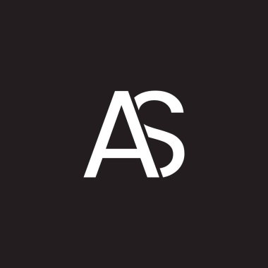 Üzerinde harfler olan siyah beyaz bir logo