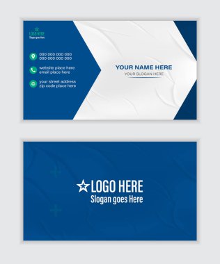 Tıbbi İş Kartı Vektör Tasarım Şablonu ve Sağlık Hizmetleri