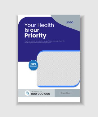 Tıbbi poster, kitap kapağı, Dl Flyer, ve Rack Kart Tasarımı