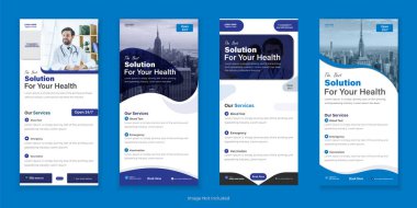 Tıbbî Paket Katlama veya DI Broşürü ve Rack Kart Tasarım Şablonu