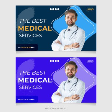 Canlı yayınınız için tıbbi YouTube küçük resim tasarımı