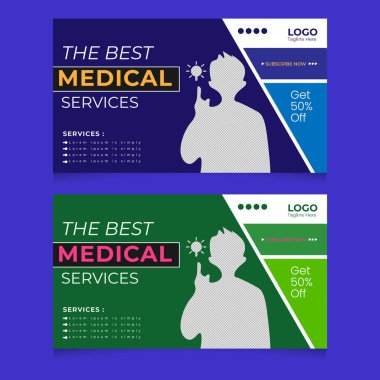 Canlı yayınınız için tıbbi YouTube küçük resim tasarımı