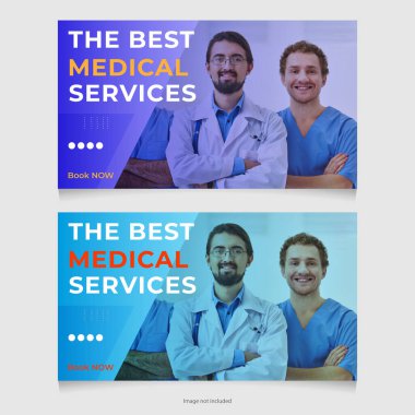 Canlı Yayın İçin Profesyonel Tıbbi YouTube Küçük Resimleri