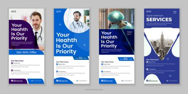 Tıbbî Paket Katlama, DL Flyer ve Rack Kart Tasarım Şablonu