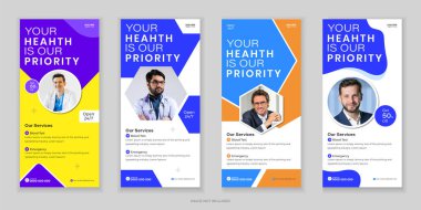Tıbbî Paket Katlama, DL Flyer ve Rack Kart Tasarım Şablonu