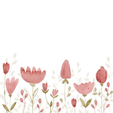 Anneler Günü kartı seti. Posterler, web afişleri ya da soyut şirin çiçekli kapaklar için güzel. Anneler Günü, doğum günü ve 8 Mart Kadınlar Günü için el çizimi sanat şablonu