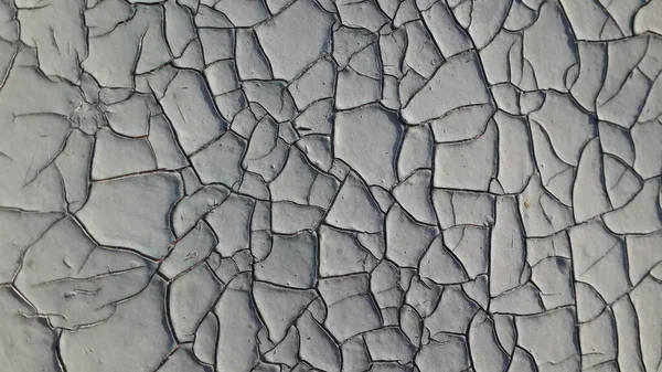 Old Cracked Painting Wall Grunge Texture Close Surface — Stock Photo, Image
