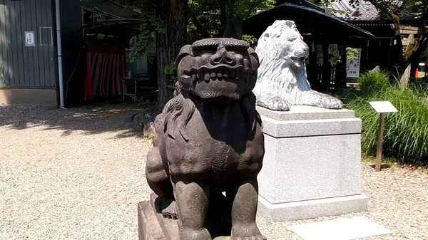 Mimeguri Tapınağı, Mukojima, Sumida-ku, Tokyo, Japonya 'da 700 yıl önce küçük bir tapınak vardı. Gezgin bir keşiş onu yeniden inşa etmek için kazıp çıkardığında, bir tencere ortaya çıkarıldı. İçinde beyaz bir tilkiye binen yaşlı bir adamın heykeli vardı. Beyaz tilki 
