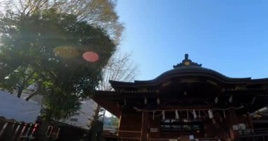 Shitaya Tapınağı, Higashiueno, Taito Ward, Tokyo, Japonya 'daki en eski Inari tapınağı. 730 yılında inşa edildiği söyleniyor.