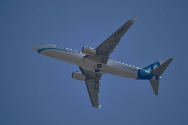 Boeing 777- 70 yolcu uçağı Moskova, Rusya 'da