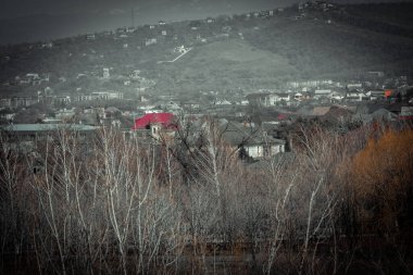 Barselona şehrinin manzarası