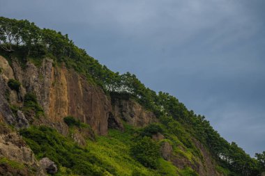 Kafkas dağlarının yeşil tepeleri