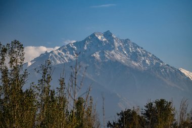 Dağların güzel manzarası