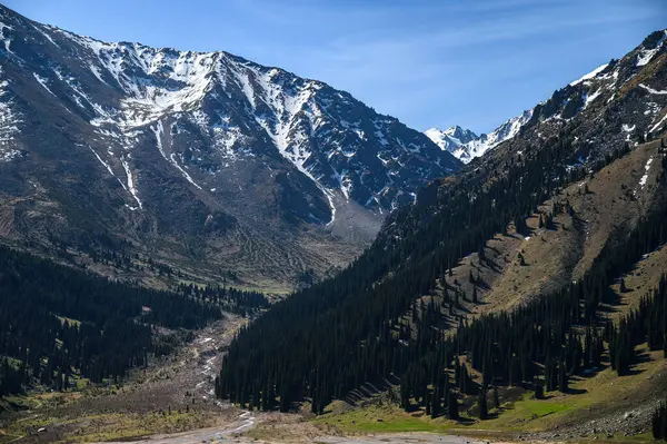 Dağların güzel manzarası