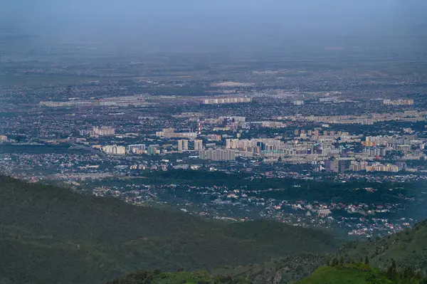 Barselona şehrinin manzarası