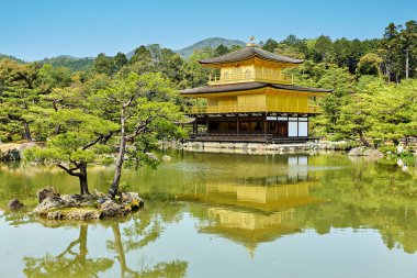 Japonya. Kyoto. Kinkaku-ji Tapınağı (Altın Köşk) - Tarih: 27 - 04 - 2023