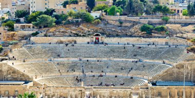 Amman Jordan. Roma Tiyatrosu - Tarih: 28 - 10 - 2023