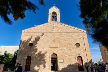 Ürdün. Madaba. Aziz George Yunan Ortodoks Bazilikası, Harita Kilisesi - Tarih: 03 - 11 - 2023