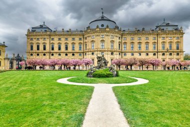 Germany Bavaria Romantic Road. Wurzburg. The Residence Residenz - Date: 23 - 04 - 2023 clipart