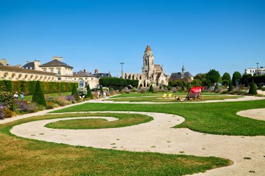 Saint-Etienne Manastırı (ayrıca Abbaye aux Hommes olarak da bilinir), Fransız Caen, Normandiya 'da Saint Stephen' a adanmış bir manastır. - Tarih: 08 - 08 - 2023