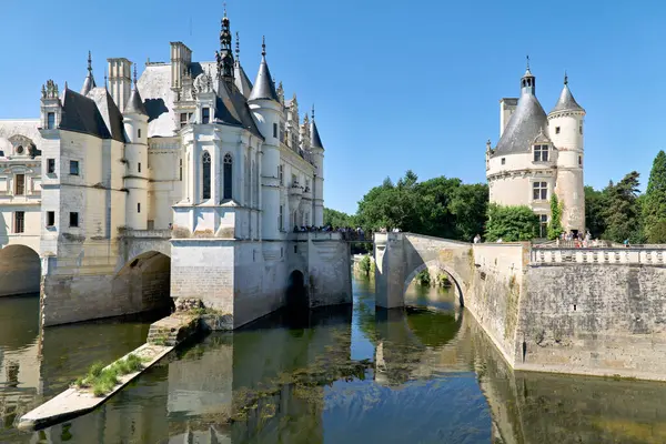 Chenonceau Şatosu. Fransa. - Tarih: 31 - 07 - 2023