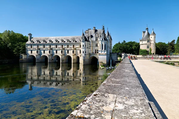 Chenonceau Şatosu. Fransa. - Tarih: 31 - 07 - 2023