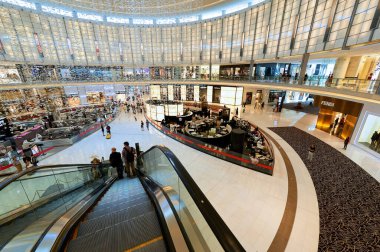 Dubai 'de. BAE. Dubai Alışveriş Merkezi - Tarih: 01 - 01 - 2023