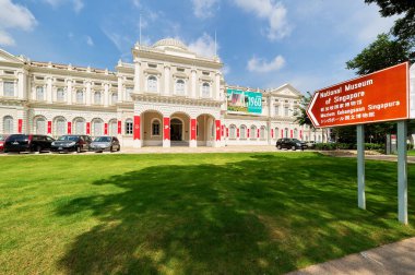 Singapur. Singapur Ulusal Müzesi. Muzium Kebangsaan Singapura - Tarih: 08 - 08 - 2023