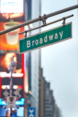 - New York. - Manhattan. Birleşik Devletler. Broadway - Tarih: 26 - 04 - 2022