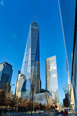 - New York. - Manhattan. Birleşik Devletler. National September 11 Memorial & Museum ve One World Trade Center - Tarih: 03 - 01 - 2022