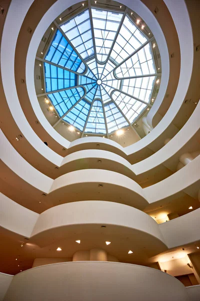 New York Manhattan United States Solomon Guggenheim Museum Date 2022 — Stock Photo, Image