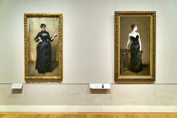 Stock image New York. Manhattan. United States. The Metropolitan Museum of Art. John Singer Sargent. Lady with the rose - Madame X - Date: 09 - 01 - 2022