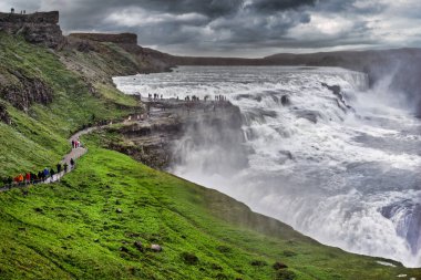 Harpa Reykjavk, İzlanda 'da bir konser salonu ve konferans merkezidir. - Tarih: 18 - 07 - 2023