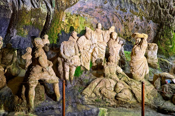 Pizzo Calabro Calábria Itália Igreja Caverna Piedigrotta Data 2023 Imagens Royalty-Free