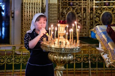 St. Petersburg Rusya 'sı. Şekil Değiştirme Katedrali - Tarih: 29 - 08 - 2023