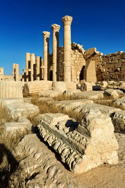 Suriye. Eski Palmyra şehri. Bel Tapınağı - Tarih: 28 - 06 - 2023