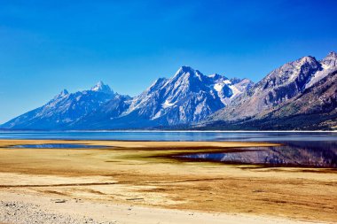 Grand Teton Ulusal Parkı. Wyoming 'de. Birleşik Devletler. - Tarih: 13 - 08 - 2023