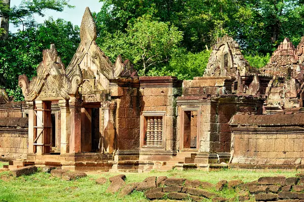 Khmer Culture Banteay Srei Temple Siem Reap Cambodia Date 2023 Royalty Free Stock Photos