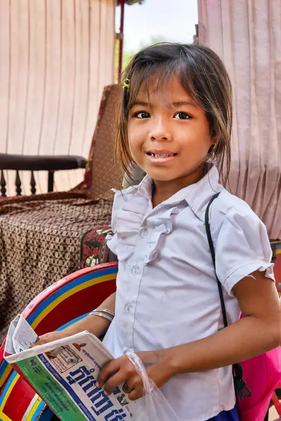 Crianças Orfanato Light House Phnom Penh Camboja Data 2023 Imagem De Stock