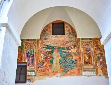 Salento 'da. Apulia Puglia İtalya. Galatina. Santa Caterina d 'Alessandria Kilisesi - Tarih: 01 - 09 - 2023