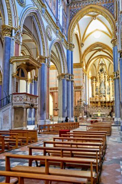 Napoli Campania İtalya. San Domenico Maggiore, Roma Katolik Kilisesi ve Manastırı - Tarih: 06 - 01 - 2023