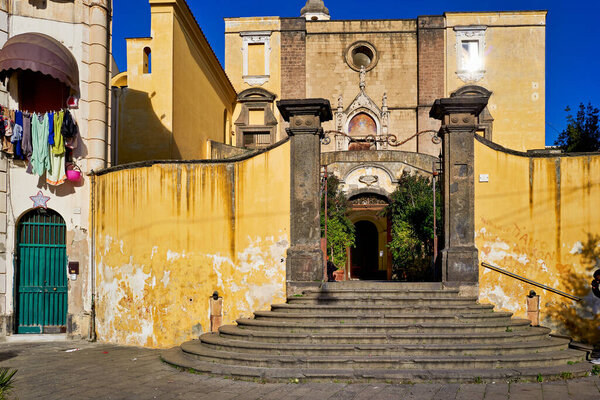 Naples Campania Italy. San Giovanni a Carbonara church - Date: 06 - 01 - 2023